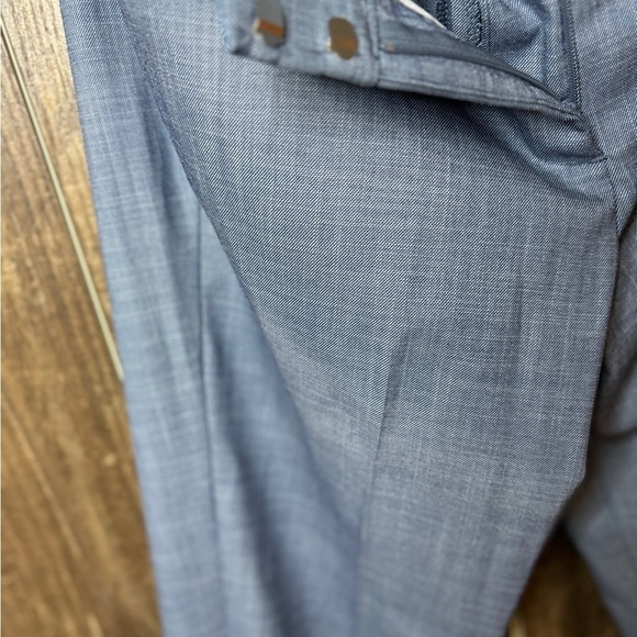 NEW Talbots Hampshire Straight Leg Ankle Length Pant Mills Navy Multi Women's 6 - Picture 13 of 14